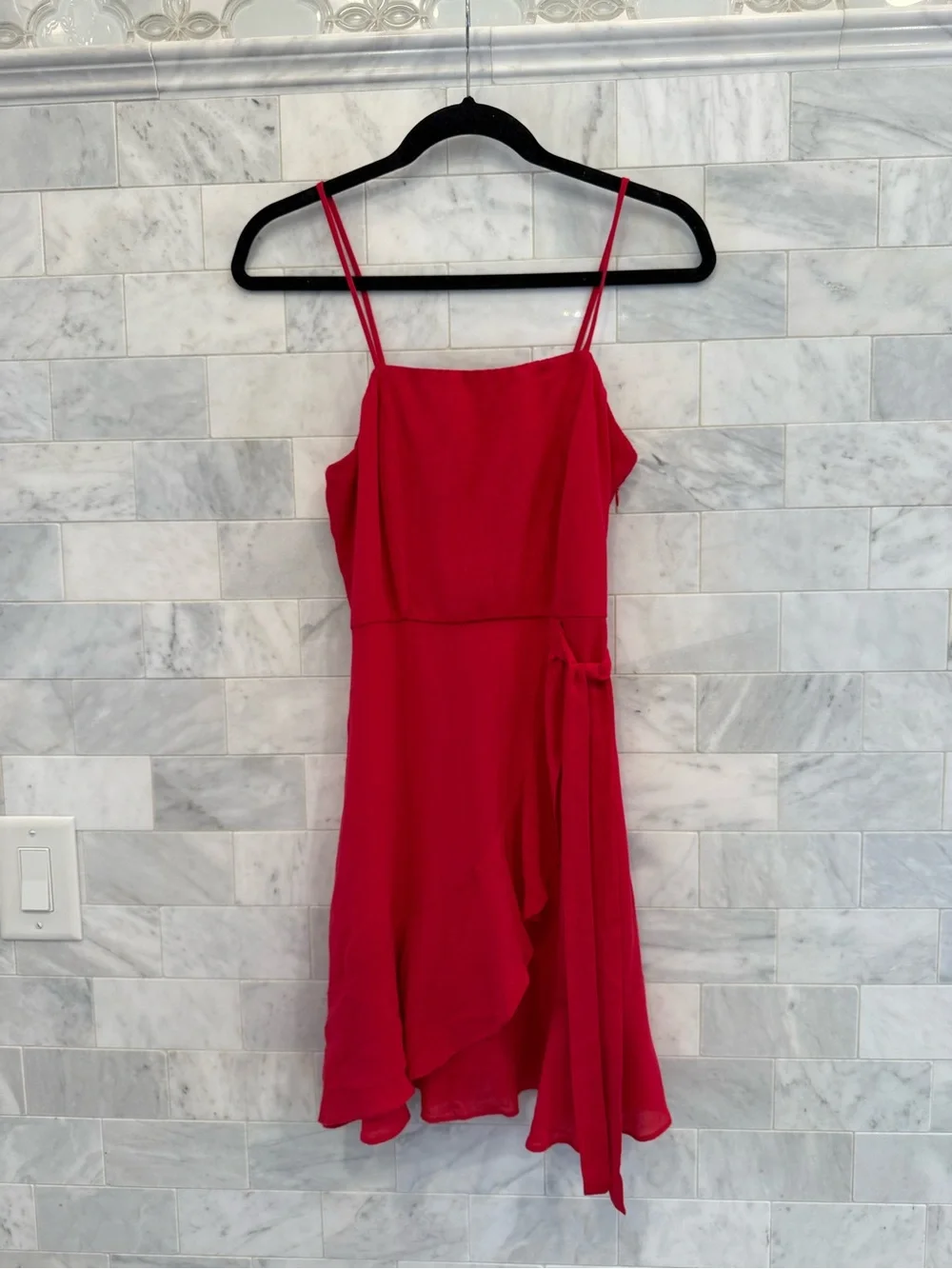 Altar’d State ruffle tie dress